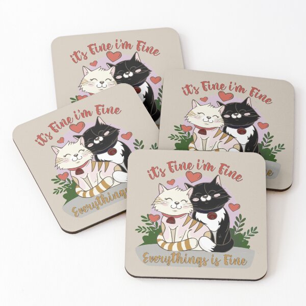 Item preview,  it's fine i'm fine everything's fine designed and sold by Hero Prod.