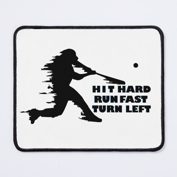 Item preview, Hit Hard Run Fast Turn Left designed and sold by mouad naouiri.
