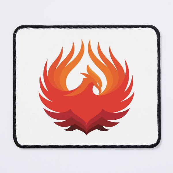 Item preview, Phoenix Bird flying on fire designed and sold by mouad naouiri.