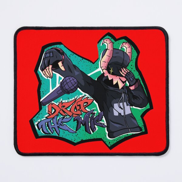 Item preview, fnf tabi graffiti drop the mic designed and sold by Ruvolchik.