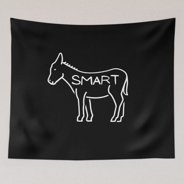 Item preview, Smart Ass Donkey Funny Sarcastic  designed and sold by Six Deers.
