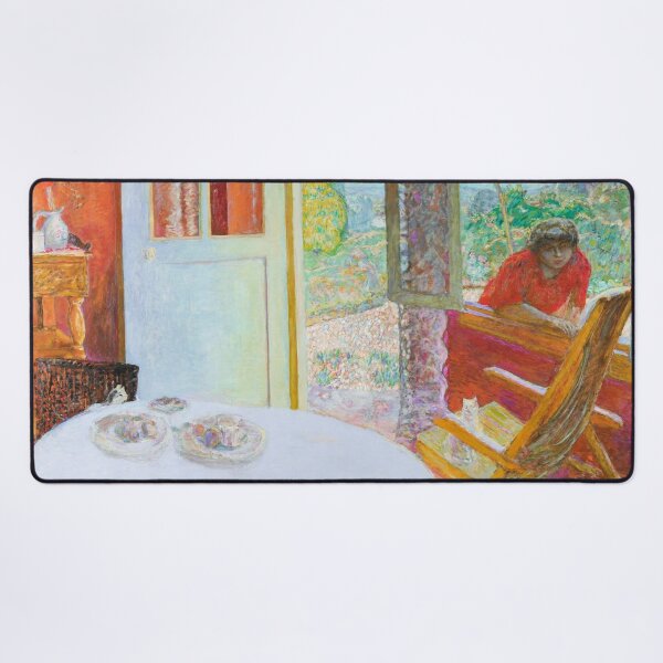 Item preview, Dining Room in the Country (1913) painting by Pierre Bonnard designed and sold by Designedbysm.