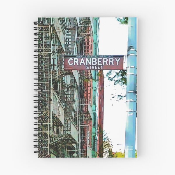 Item preview, Cranberry Street Sign Brooklyn designed and sold by LeylaNovini.