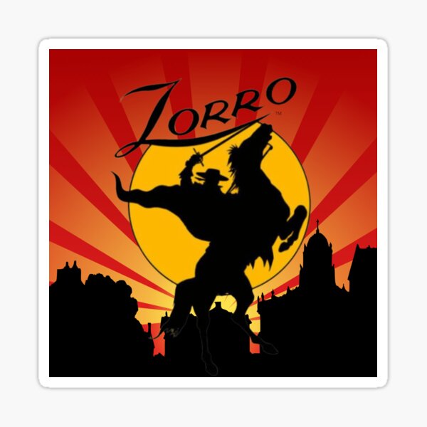 Zorro Pegatina