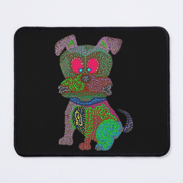 Item preview, Psychedelic Puppy designed and sold by Maxwell Nightser.