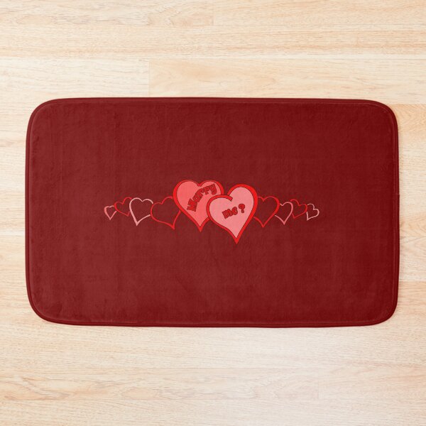 Item preview, Marry me? pop the question with red and pink hearts designed and sold by SolidEarthArt.