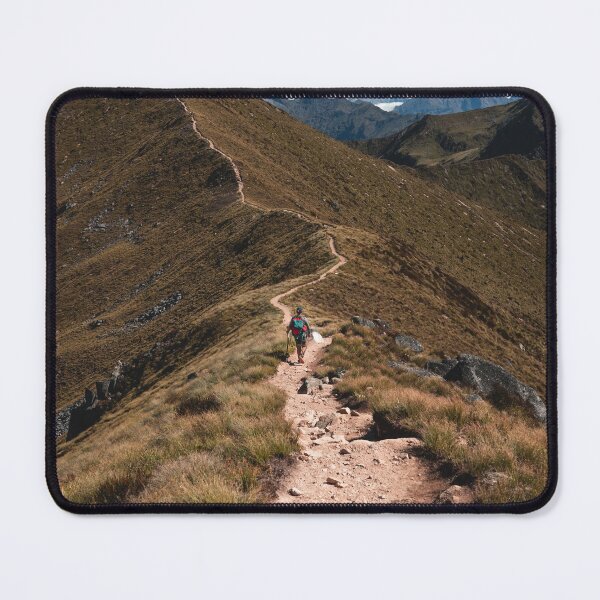 Item preview, Hiking Mountain Ridge in New Zealand  designed and sold by Danny Wanders.