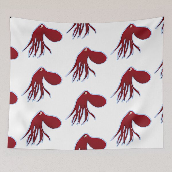 Item preview, The Red Octopus designed and sold by RaspberryTea663.