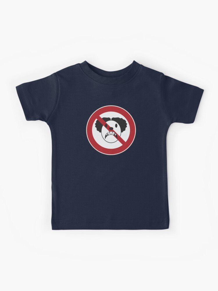 No Clowns Allowed Kids T-Shirt for Sale by PZAndrews
