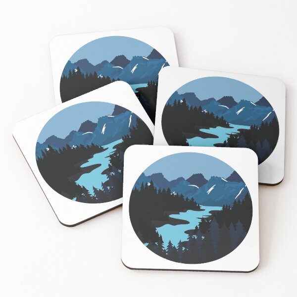 Item preview, Glacial Riverscape designed and sold by samanthatulls.
