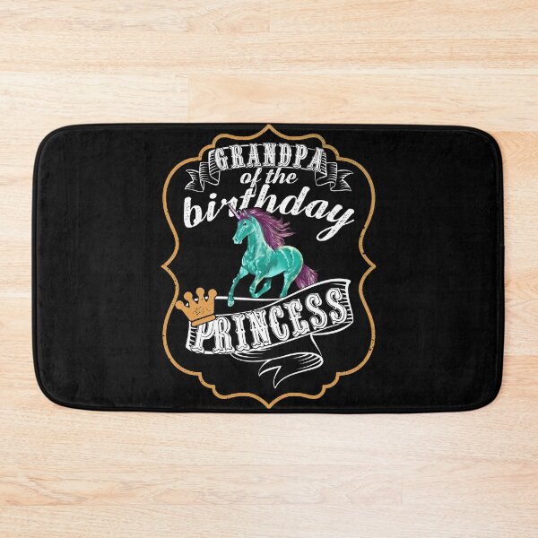 Item preview, Grandpa Of The Birthday Princess Unicorn - Family Matching Birthday  designed and sold by Myth-Creatures.