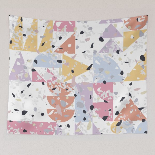 Item preview, Terrazzo Geometric Retro Pattern designed and sold by MySmugMugs.