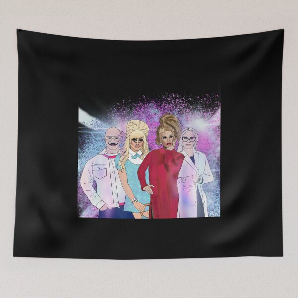 Aperçu de l'œuvre Affiche Katya Zamolodchikova et Trixie Mattel créée et vendue par SturgesC.