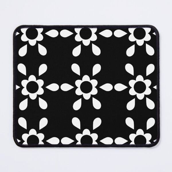 Item preview, Monochrome Flower Variation II designed and sold by BubbleMeTender.