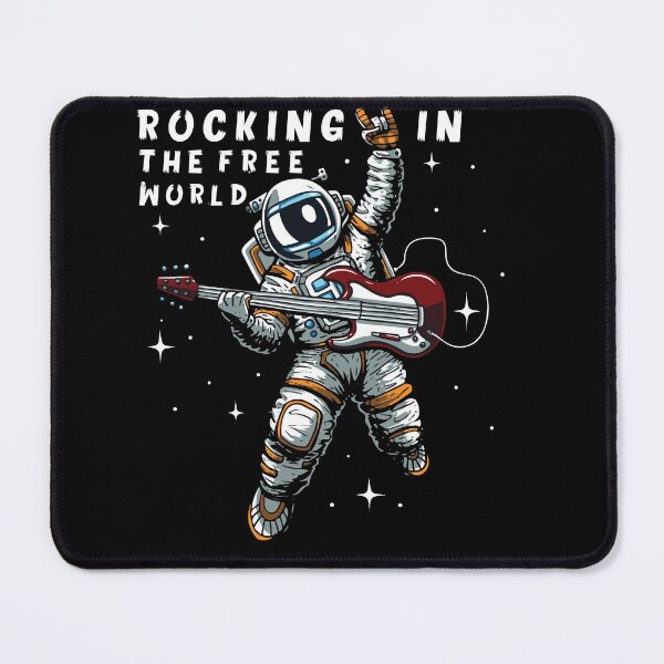 Item preview, Astronaut Rocking In The Free World designed and sold by mouad naouiri.