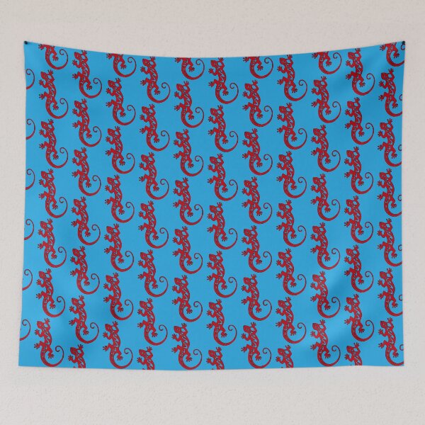 Item preview, Native American Inspired Lizard Red designed and sold by Havocgirl.