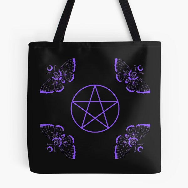 Item preview, Pentagram Moth Witch Gothic designed and sold by starseedacademy.