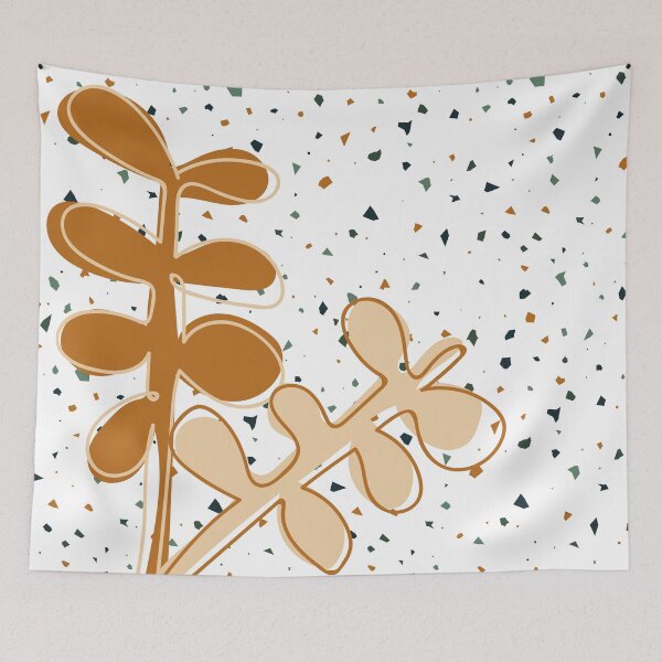 Item preview, Terrazzo Leaves Pattern 1 designed and sold by MySmugMugs.
