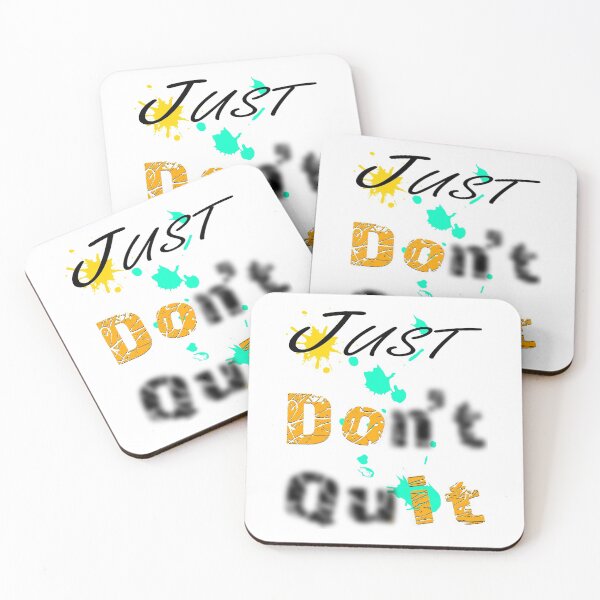 Item preview, Just Don't Quit designed and sold by Amindo.