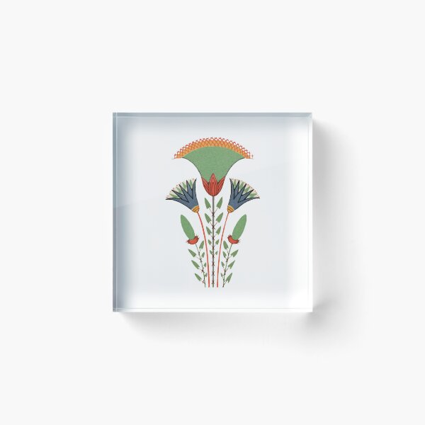 Item preview, Ancient Egyptian Floral Ornament designed and sold by amonarte.
