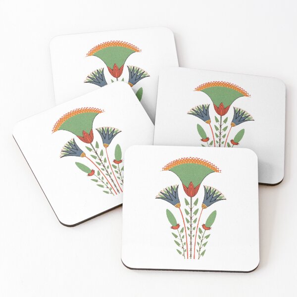 Item preview, Ancient Egyptian Floral Ornament designed and sold by amonarte.