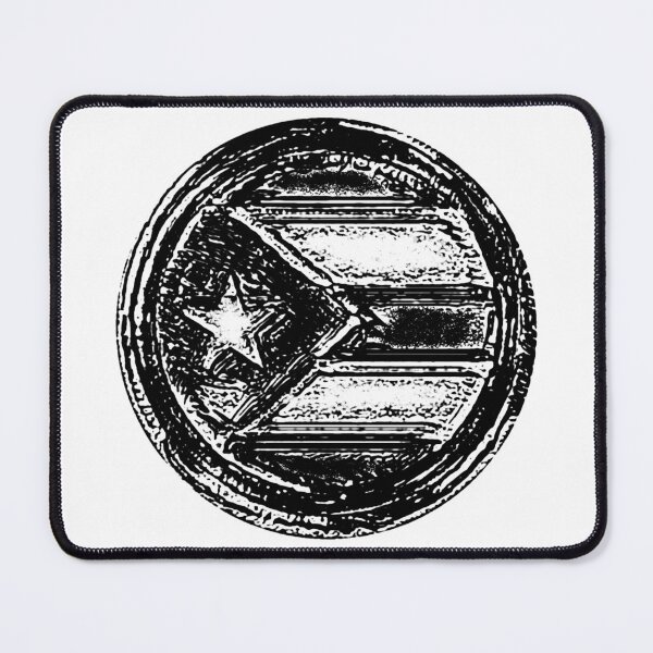 Item preview, Puerto Rico Resistance Black and White Flag designed and sold by SoLunAgua ..