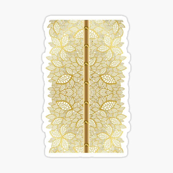 Item preview, Golden Leaf With Decorations 3 designed and sold by VkCases.