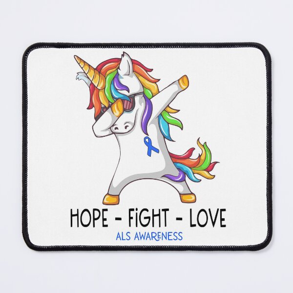 Item preview, Hope Fight Love ALS Awareness designed and sold by Brad-FI.