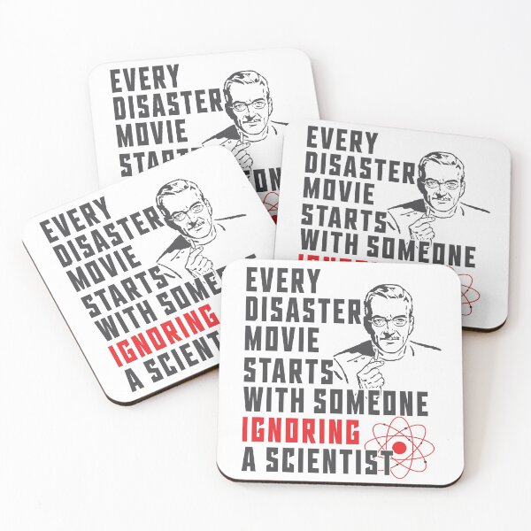 Item preview, Every Disaster Movie - Funny Science Quote designed and sold by LarrysDesigns.