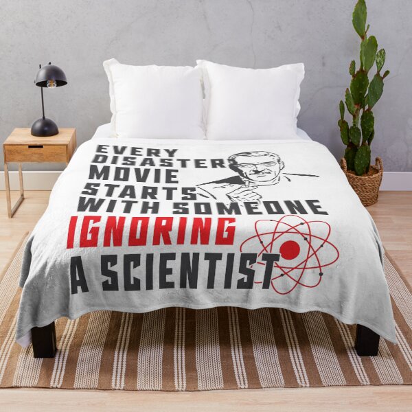 Item preview, Every Disaster Movie - Funny Science Quote designed and sold by LarrysDesigns.