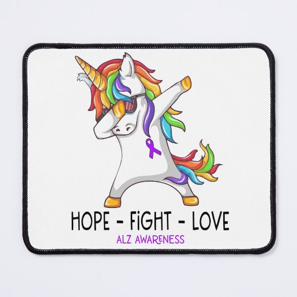 Item preview, Hope Fight Love ALZ Awareness designed and sold by Brad-FI.
