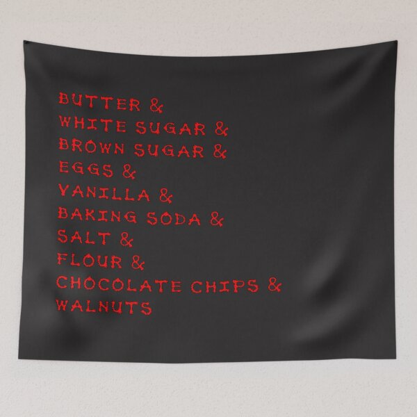 Item preview, Chocolate Chip Cookie Ingredients designed and sold by Maxwell Nightser.