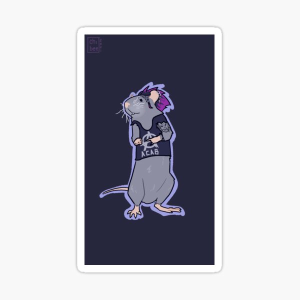 Cute Mouse Rats Printed Alternative Leggings Goth Punk Emo