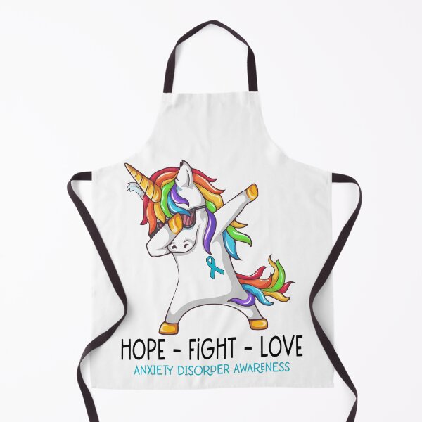Item preview, Hope Fight Love Anxiety Disorder Awareness designed and sold by Brad-FI.