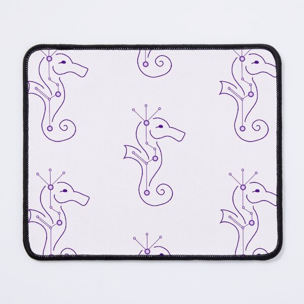 Item preview, Acetylcholine Seahorse - purple designed and sold by Lindsay Santacroce.