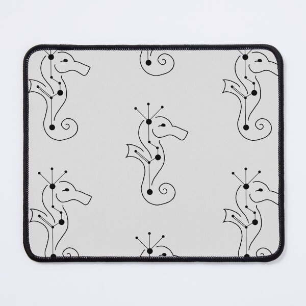 Item preview, Acetylcholine Seahorse - black designed and sold by Lindsay Santacroce.
