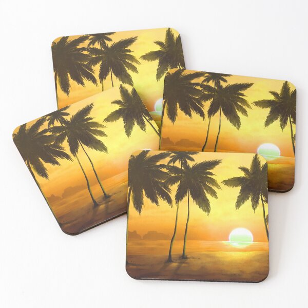 Item preview, Gorgeous Retro Neon Sun & Palm Trees V6 designed and sold by NexusArts.