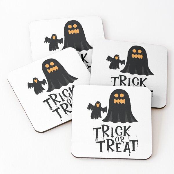 Item preview, Halloween ghost Trick or Treat designed and sold by ProPanda98.