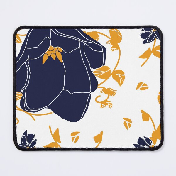 Item preview, Deep Blue Flower Illustration designed and sold by MySmugMugs.