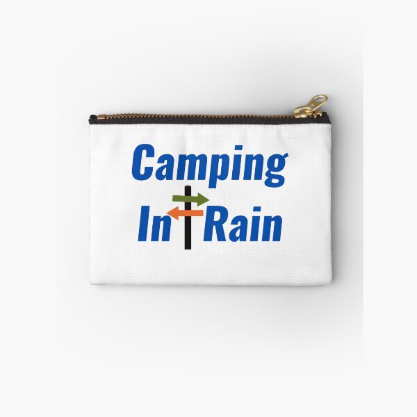 Item preview, Camping In Rain designed and sold by Chanchane Store.