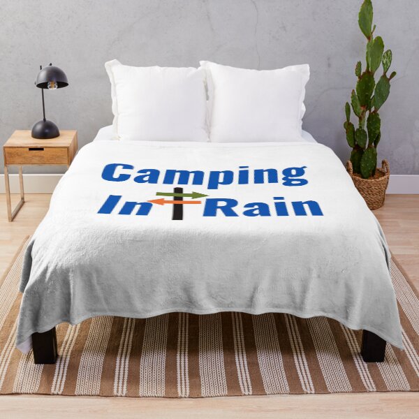 Item preview, Camping In Rain designed and sold by Chanchane Store.