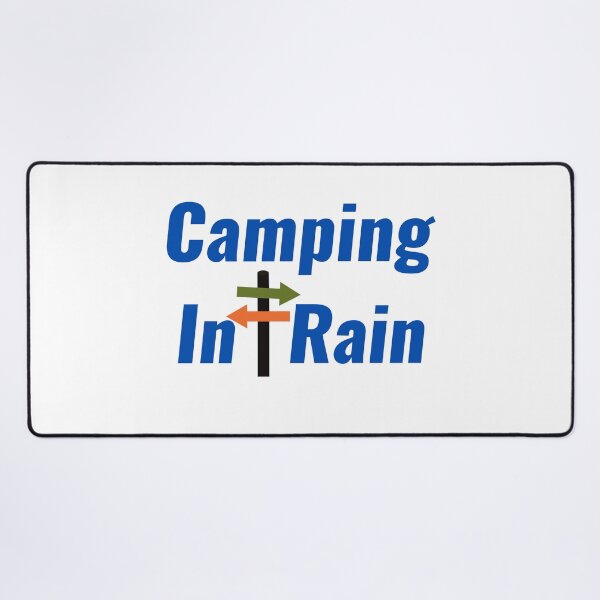 Item preview, Camping In Rain designed and sold by Chanchane Store.