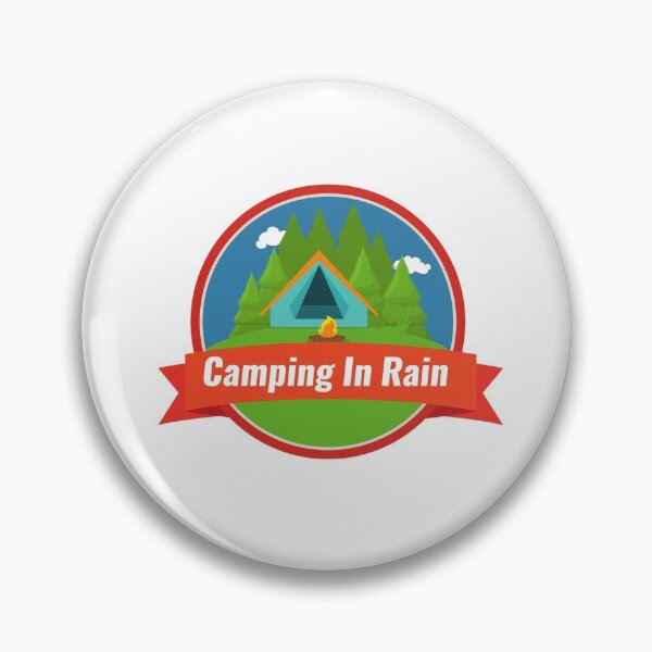Item preview, Camping In Rain designed and sold by Chanchane Store.