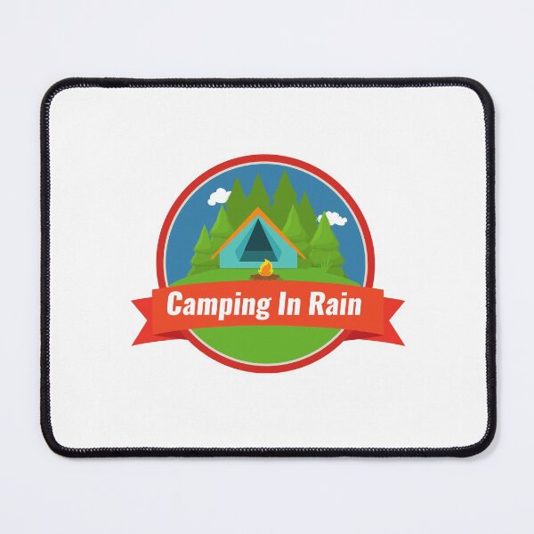 Item preview, Camping In Rain designed and sold by Chanchane Store.