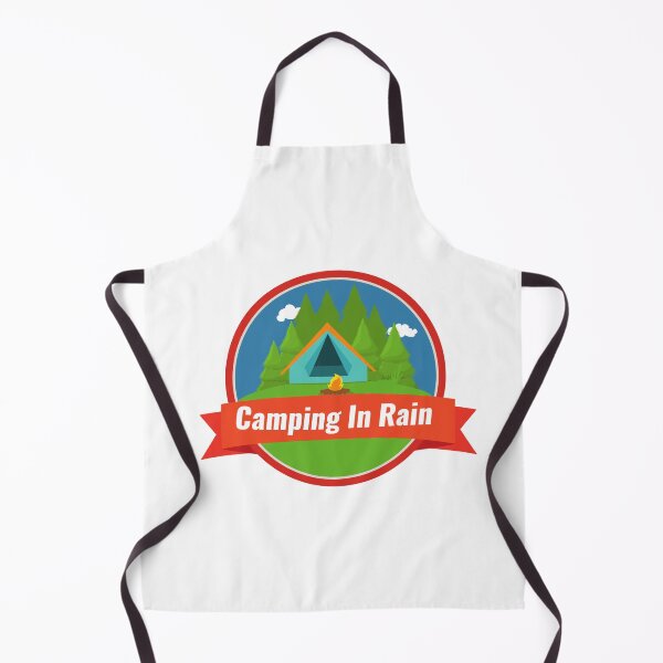 Item preview, Camping In Rain designed and sold by Chanchane Store.