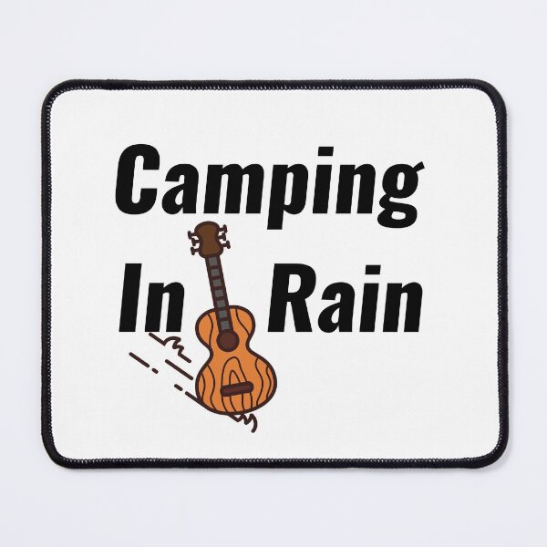 Item preview, Camping In Rain designed and sold by Chanchane Store.
