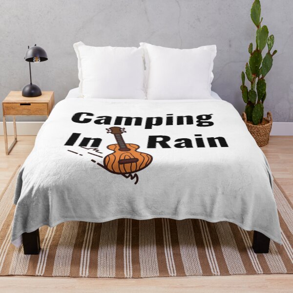 Item preview, Camping In Rain designed and sold by Chanchane Store.