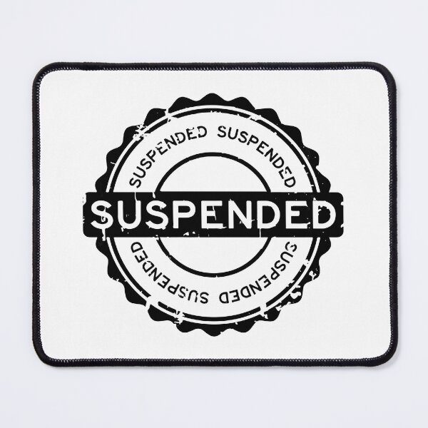 Item preview, Account Suspended designed and sold by mouad naouiri.