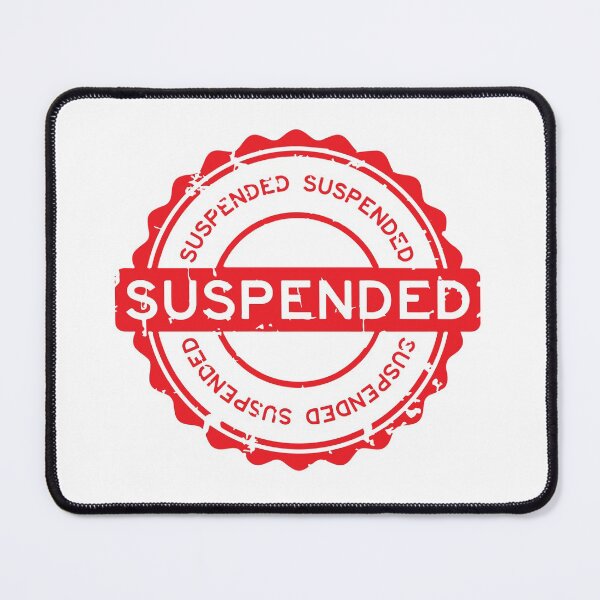 Item preview, Account Suspended designed and sold by mouad naouiri.