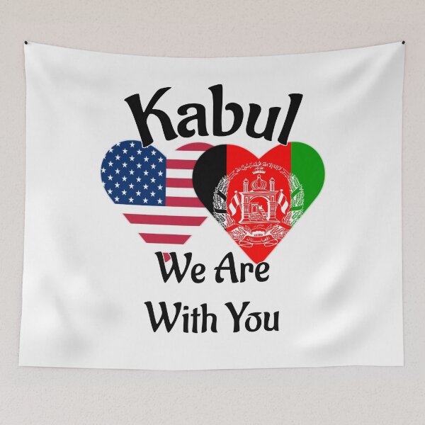 Item preview, Save Afghanistan, Support Kabul, free Kabul,  designed and sold by HazardPaay.